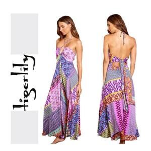 BNWT TIGERLILY UTOPIA TRINITY MAXI DRESS Xs SOLD OUT EVERYWHERE RRP $279 H96